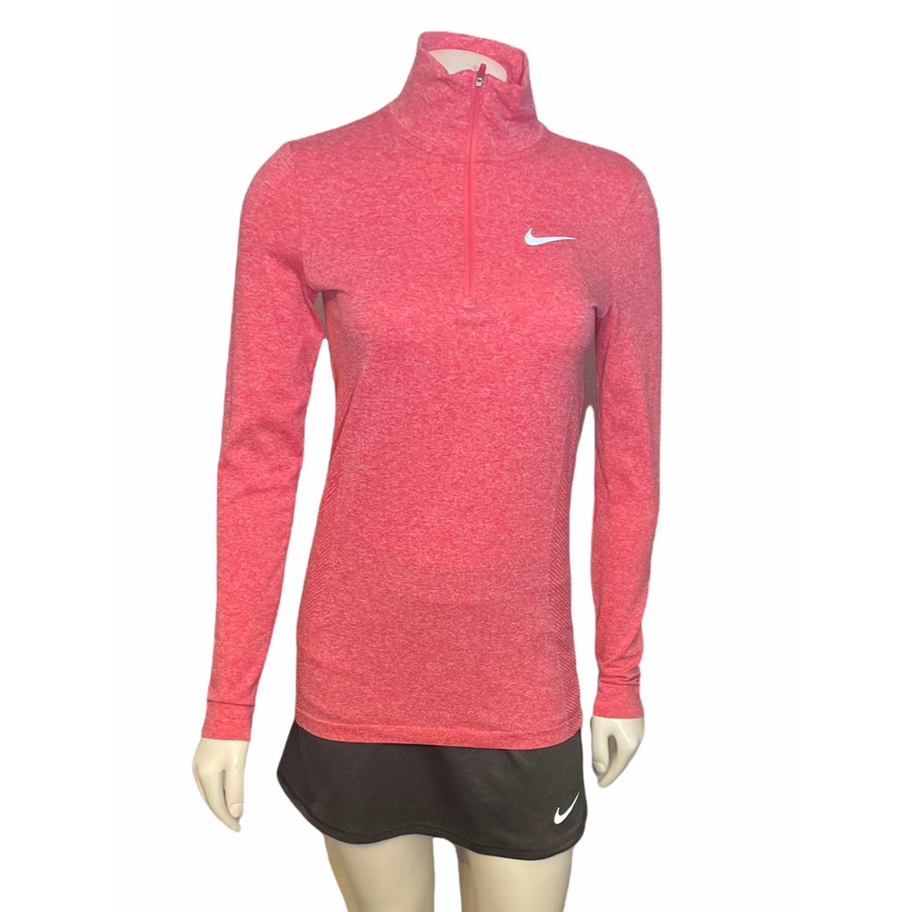Nike Golf long sleeve top pink‎ size S